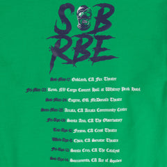 SOB X RBE TOUR HOODIE - GREEN