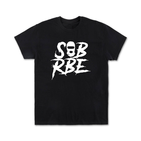 SOB X RBE TEE - BLACK/WHITE