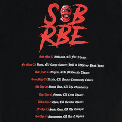 SOB X RBE TOUR TEE - BLACK