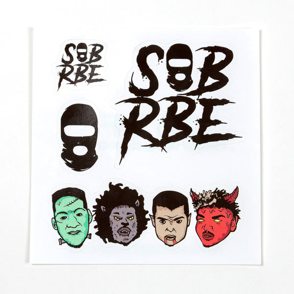 SOB X RBE STICKER SHEET